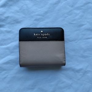 Kate Spade Black and Tan Wallet